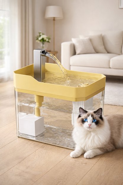 Automatic Cat Water Fountain – 1.5L Quiet Pet Fountain