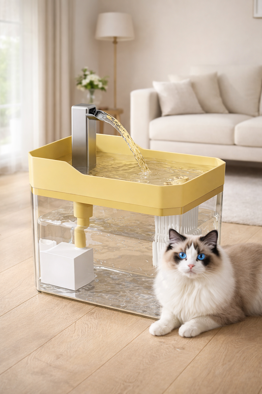 Automatic Cat Water Fountain – 1.5L Quiet Pet Fountain