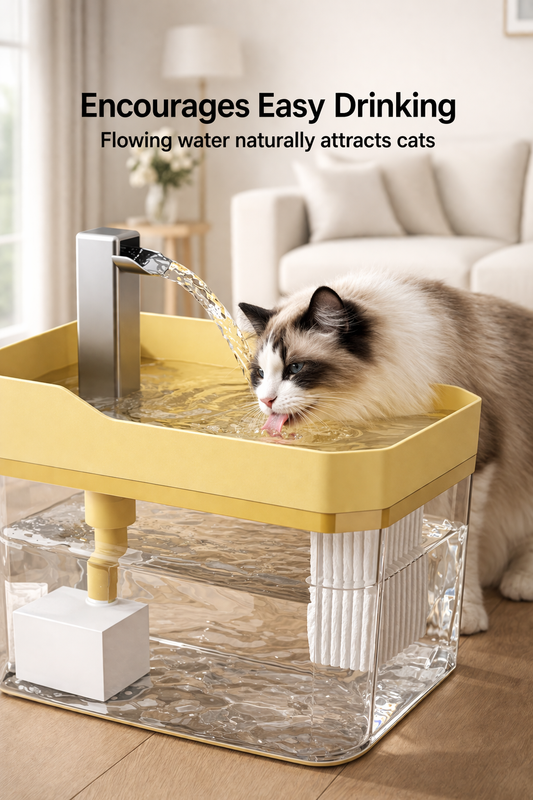 Automatic Cat Water Fountain – 1.5L Quiet Pet Fountain